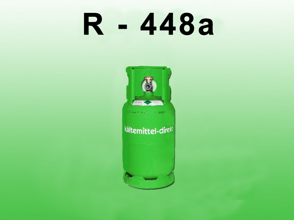 10 kg Kältemittelfüllung R448a in 12,5 l-Kaufflasche